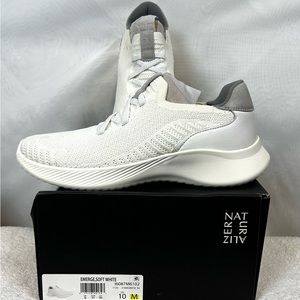 New Naturalizer Women's Emerge Slip-On Lace-Up Knit Sneaker / Sz 10